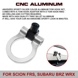 Silver Track Racing CNC Aluminum Tow Hook For Subaru Outback Legacy Impreza 2018