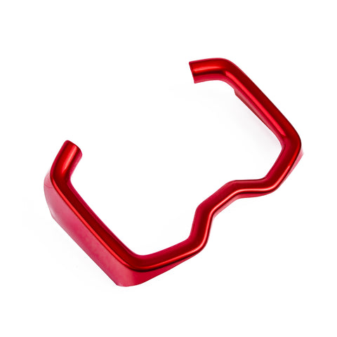 Inner Water Cup Holder Panel Frame Cover Trim, Sporty Red, Compatible with Toyota RAV4 2019-2024