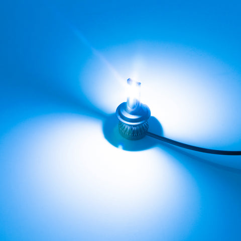 H1 LED Fog Driving Light Bulb with Super Bright COB LED Chips Replace for Daytime Running Light DRL Fog Light Lamp Bulbs, 8000K Ice Blue