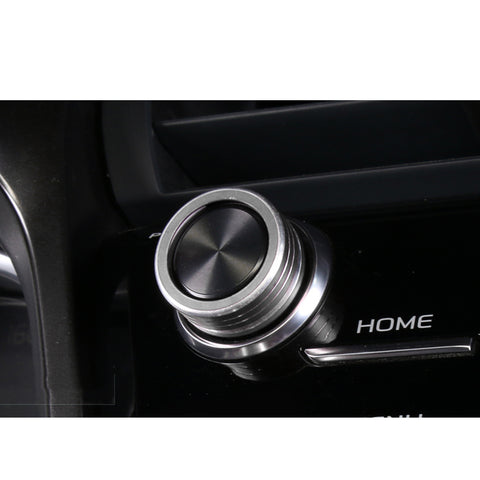 Silver Air Conditioning+Audio+Function+Rear Mirror Knob Trim For Camry 2016-2020