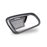 Carbon Fiber Style Door Handle Bowl Moulding Decor Trim For Jeep Grand Cherokee