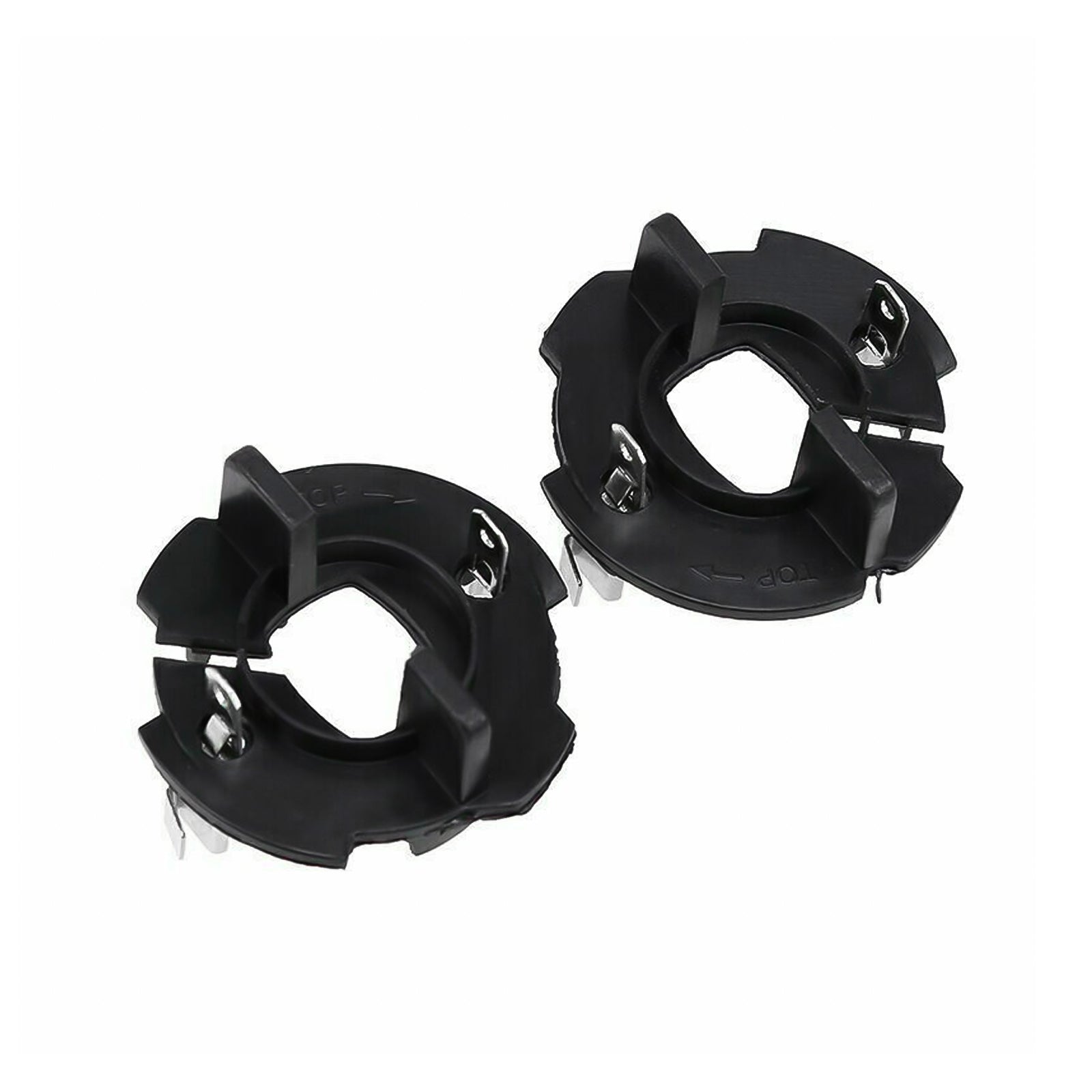 H7 LED Headlight Bulb Adapter Holders Socket Base Retainer Clip for Bens-C VW 4X H7 LED Headlight Bulb Adapter Holders Socket Base Retainer Clip for Bens-C VW 4X