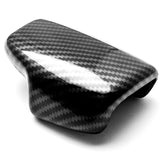 Carbon Fiber Pattern Center Console Gear Shift Knob Cover Trim Decoration for Audi Q7 A4L A5 Q5L