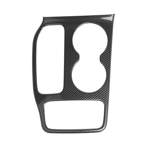 Carbon Fiber Texture Gear Shift Box Frame Trim For Jeep Grand Cherokee 2016-2020