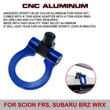 Blue Track Racing CNC Aluminum Tow Hook For Subaru Outback Legacy Impreza 2018