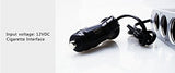 1 Set LED USB Triple 12V Car Cigarette Adapter Splitter Charger Socket w/ Switches for cell phones, tables, etc.