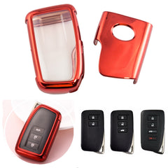 Full Cover Sport Red TPU Smart Entry Key Fob Case For Lexus RX IS GS LS SC NX ES