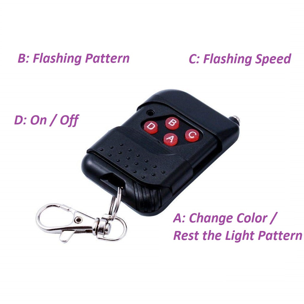 RGB Knight Rider LED Scanner Light Strip, 21'' 48-SMD Multicolored LED ...