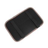 Brown Car Accessories Armrest Cushion Cover Center Box Pad Protector Universal