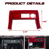 Sporty Red Console Cigarette Lighter Cover Trim For Honda Civic 11th Gen 2022+