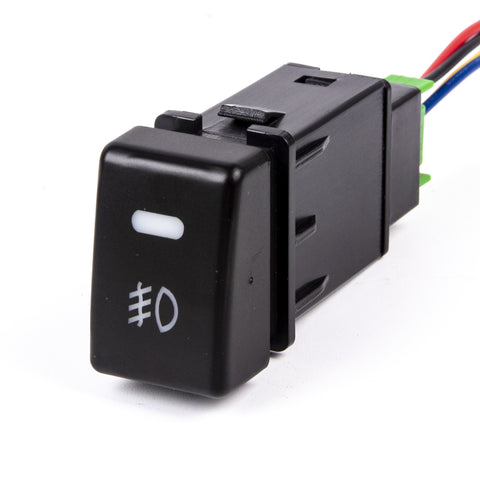 OE Fit 4-Pole 12V Push Button Switch w/LED Indicator Lights For Isuzu MU-X D-MAX