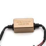 5202 H16 LED Headlight Fog Light CAN-Bus Decoder Error Free Anti-Flicker Resistor Canceler Capacitor Set