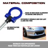 Front Track Racing Aluminum Blue Tow Hook JDM for Nissan GTR Infiniti Q50 Q60