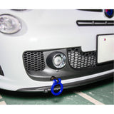 Set Blue Track Racing Aluminum Tow Hook Ring For Honda Fit Acura TL 2006-2008