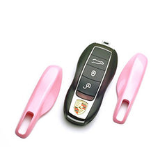 Pink Remote Key Hard Shell Cover For Porsche Cayenne Boxster Panamera Macan 911