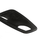 4pcs Carbon Fiber Style Car Inner Door Handle Bowl Frame Cover Trim for BMW 3 Series E90 Sedan 2005-2012