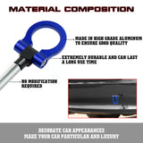 Blue Aluminum Anodized Race Sporty Track Style Tow Hook Exact For Lexus IS RC