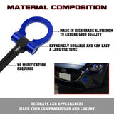 Blue Track Racing Style Anodized Aluminum Tow Hook For Cadillac XLR 2006-2009