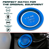 JDM Blue Ignition Start Stop Button Cover Trim For Honda Civic 11th Gen 2022-up