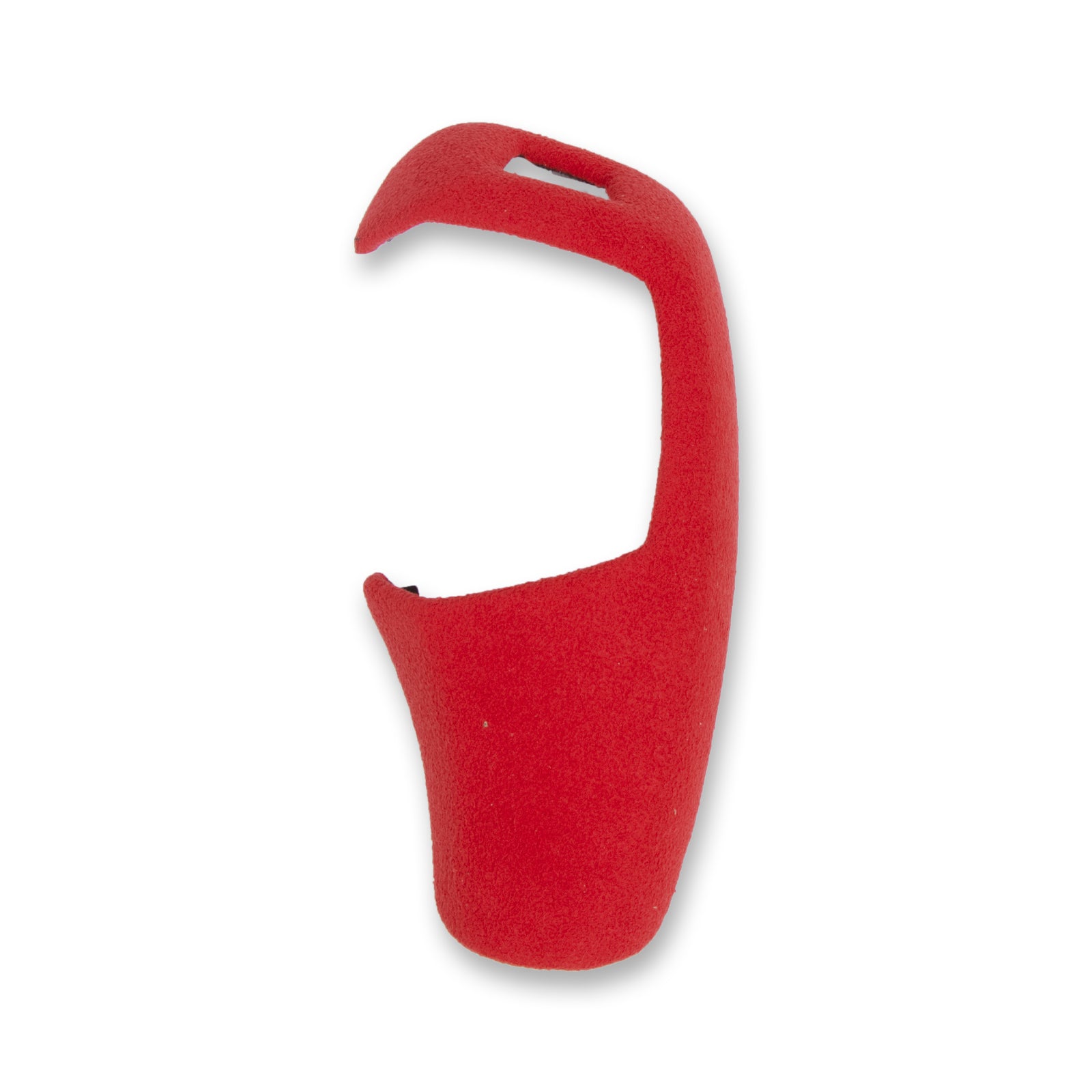 Red ABS Suede Leather Gear Shift Lever Knob Cover Trim For BMW X5