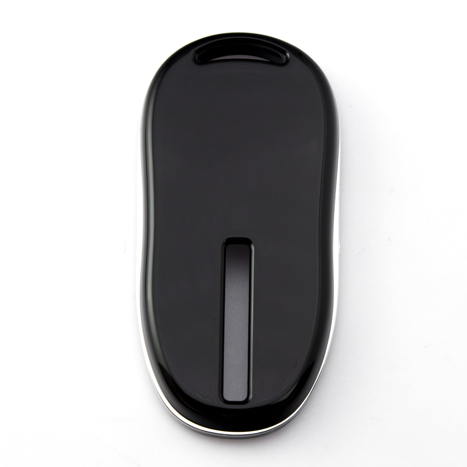 Xotic Tech Glossy Black Key FOB Hard Cover Shell Case for Tesla