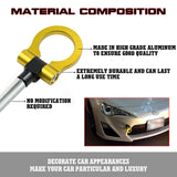 Gold Track Racing CNC Aluminum Tow Hook For Subaru Outback Legacy Impreza 2018