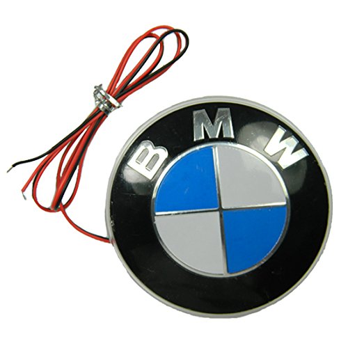 LED Car 4D Front Grille Logo Badge Emblem Light lamp for BMW Series 82mm  12V 12V Car LED Blue Emblem Backgound Light Lamp Sticker Decoration for BMW