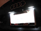 Super White Error Free LED License Plate Lights For Audi B8 A4 A5 S4 S5 Q5 TT
