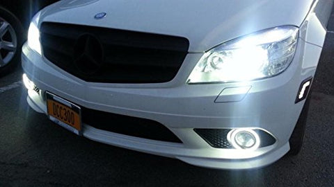 Super Bright White 100W Luxeon H15 LED Bulbs Daytime Running Lights