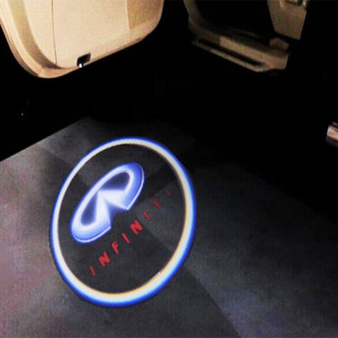 for Infiniti  Q50 LED Logo Light Ghost Shadow Projector Car Door Courtesy Laser