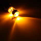 100W CREE 1156 BA15S LED Bulbs Red/Amber for Backup Reverse Lights Bulbs Turn Signal, Backup DRL Lights lamps