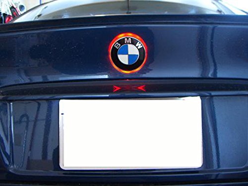 For BMW Background Logo LED Xenon White Light Emblem Badge 3 5 7 Z Series  X3 X5