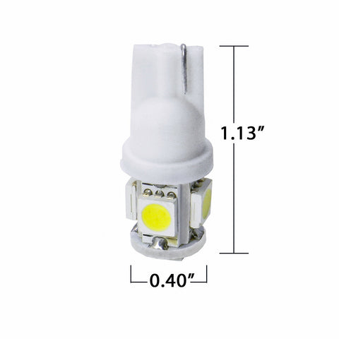White LED Interior Dome Map License Light Package Kit For Nissan Sentra 2013-19
