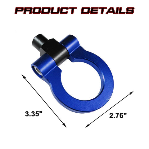 Blue Aluminum Anodized Race Sporty Track Style Tow Hook Exact For Lexus IS RC