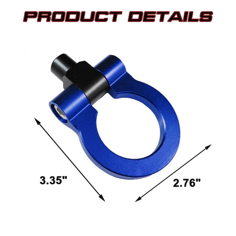 Sport Blue JDM Style Anodized Aluminum Tow Hook Ring For Acura TLX 2015-2018