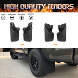 4PCS/SET Mud Flaps Splash Guards OE Replacement Kit For Toyota Tacoma 2016-2023