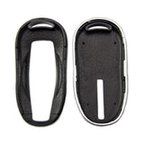 for Tesla Model S Model 3 Key Fob Cover, Keyless Remote Flip Key Shell Case, Black Hard ABS Remote Key Protection