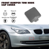 Front Bumper Tow Hook Cap Replacement Cover For BMW 5 Series 525i E60 E61 04-07