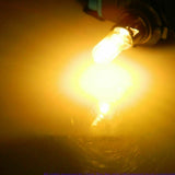 2pcs H8 H9 H11 3000K Yellow Halogen Headlight DRL Fog Light Bulbs Replacement