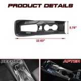 Sporty Style Red Center Gear Shift Frame Cover Trim For Toyota Corolla 2020-2022