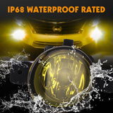 Yellow OEM Replacement Fog Light Lamps w/ H11 Halogen Bulbs For Nissan Infiniti