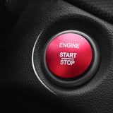 Red Alloy Engine Start/Stop Push Button Decor Cover For Mercedes Benz GLA GLC 1x