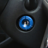 For VW Golf GTI Jetta Audi A3 A4 A6 TT Blue Ignition Keyhole Decor Cover Trim 1X