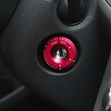 Red Engine Ignition Keyhole Ring Cap Cover For VW Golf GTI Jetta Audi A3 A4 TT