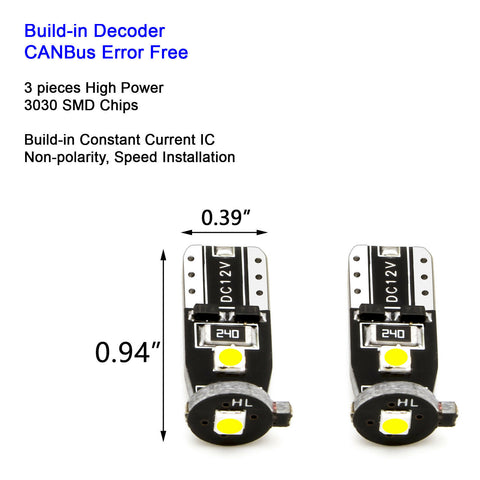 for GMC Sierra 1500 2500 LED High Mount Cargo License Plate Reverse Backup Light Kit Super Bright