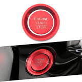 Red JDM Sport Style Engine Start Button Cover Trim For Honda Civic 11th Gen 2022