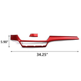 Sporty Red Dashboard Strip Center/Side AC Vent Panel Trim For Honda Accord 18-22