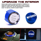 Red Engine Start + Cigarette Lighter Eject Button Trim For BMW 1 2 3 4 5 Series