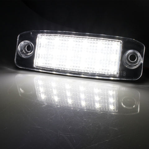 Xenon White 18-SMD LED License Plate Light Lamp Assembly Direct Fit for Hyundai Sonata i40 i45 2011-2014