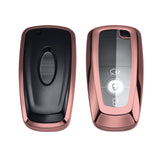 Pink TPU Full Protect Remote Smart Key Fob Cover For Ford Mustang F-150 F-250